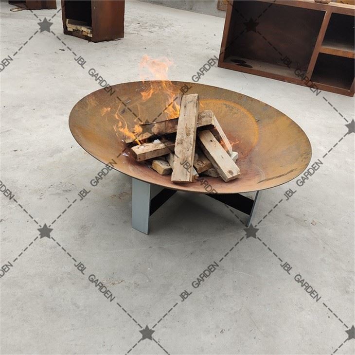 Boluri de apă Metal Corten Oțel Focar