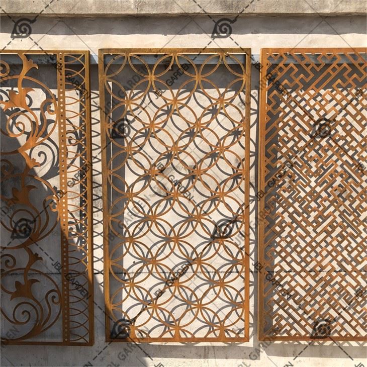Panou metalic decorativ Gard din otel