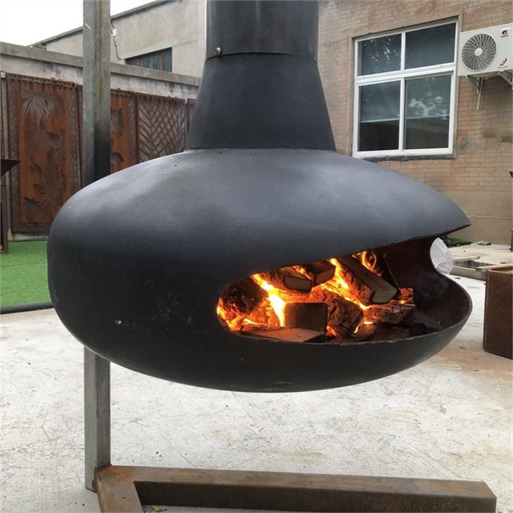 Double Sided Fireplace