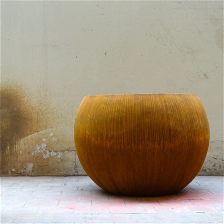 Jardiniera profesională pentru ghivece din oțel corten