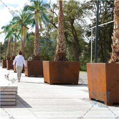Jardiniere pătrate de exterior de 24 inch