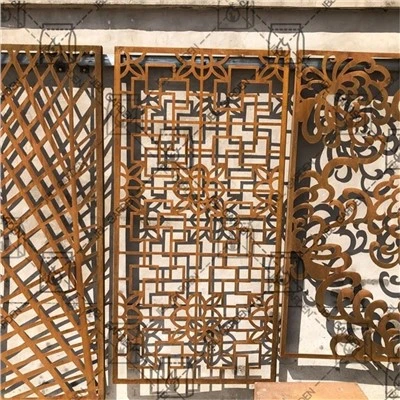 Ecran de panou ruginit