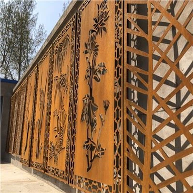 Panouri metalice din oțel Corten