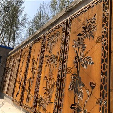 Panouri de gradina din otel inoxidabil