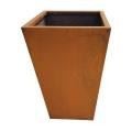 Weathered Rusted Steel Planters