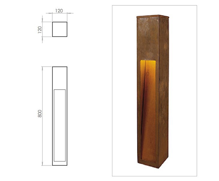 Zone exterioare Borne luminoase