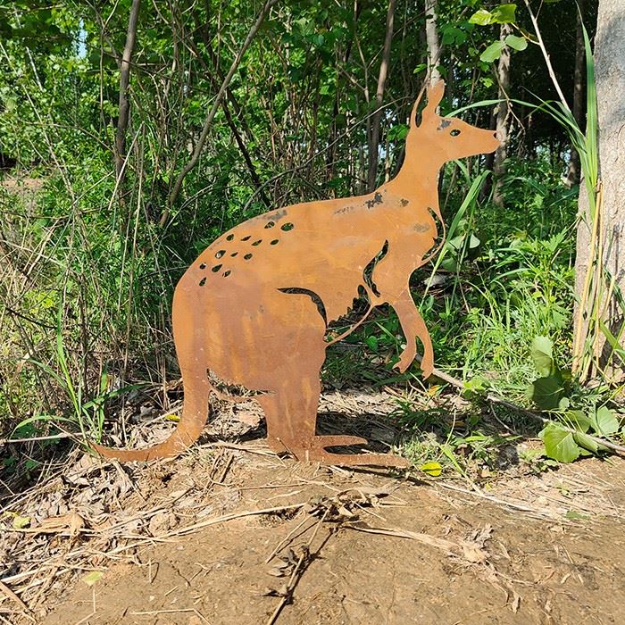 Garden Art Kangaroo For Home Garden