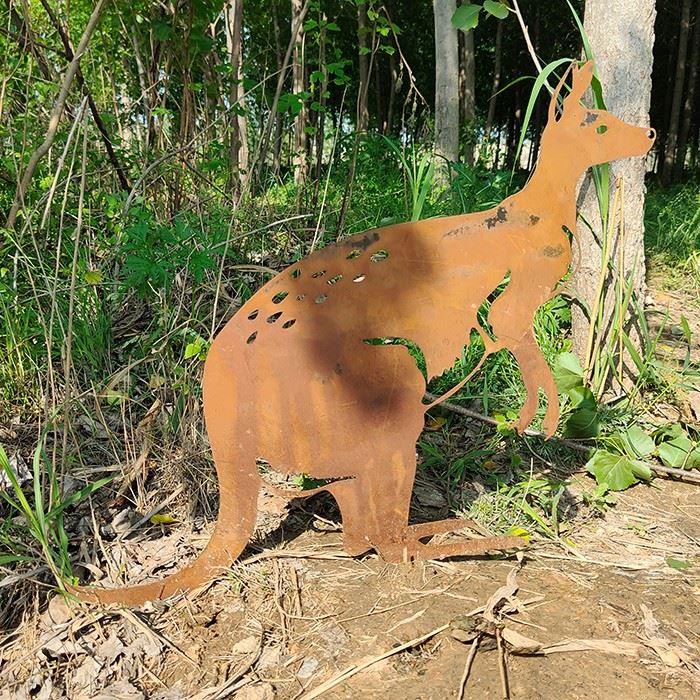 Garden Art Kangaroo For Home Garden