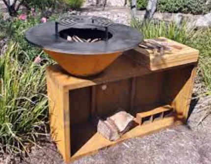 Gratar din otel CORTEN de inalta calitate