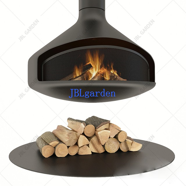 Modern Villa Hotel Roof Mounted Fireplace