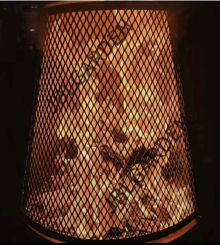 Outdoor Stand Heating Stove With Legs