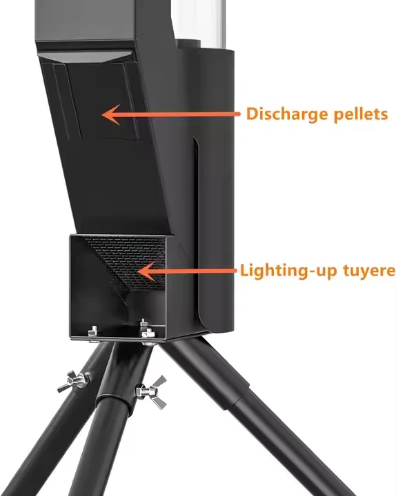 Pellet Stove Fire Heating