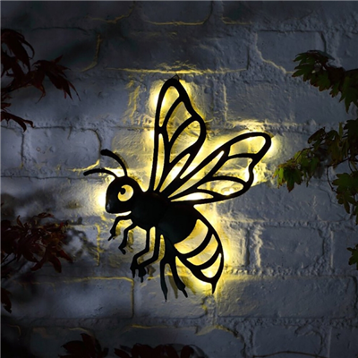 LED Negru Metal Art. de perete