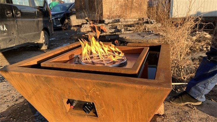 Steel Fire And Water Bowls